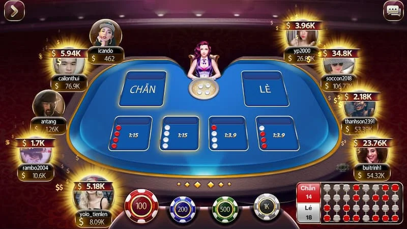 Cách chơi xóc đĩa cực chuẩn cho bet thủ tại Sun52 3 Cược theo người chơi may mắn có hiệu quả cao trong xóc đĩa